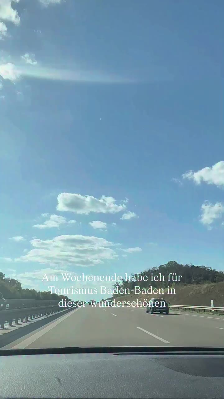 Ein neuer Vlog von meinem Dreh für @visitbadenbaden mit den @meisetwins…