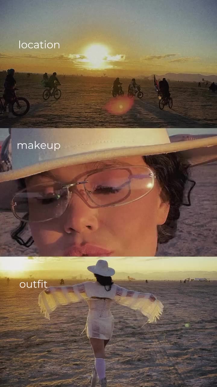 where the setting becomes part of the look 🌅