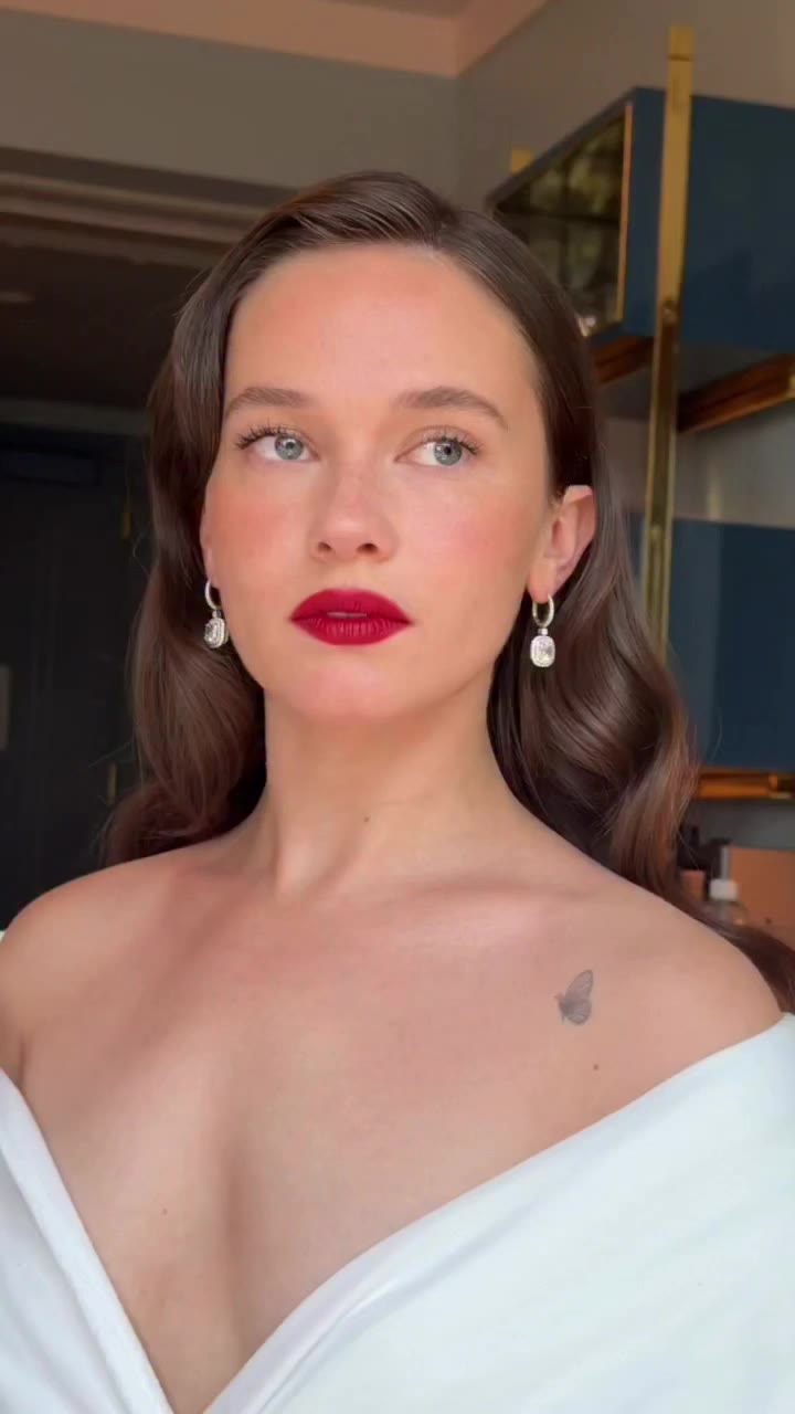 @caileespaeny stunned in a full face of Westman Atelier at last night’s…