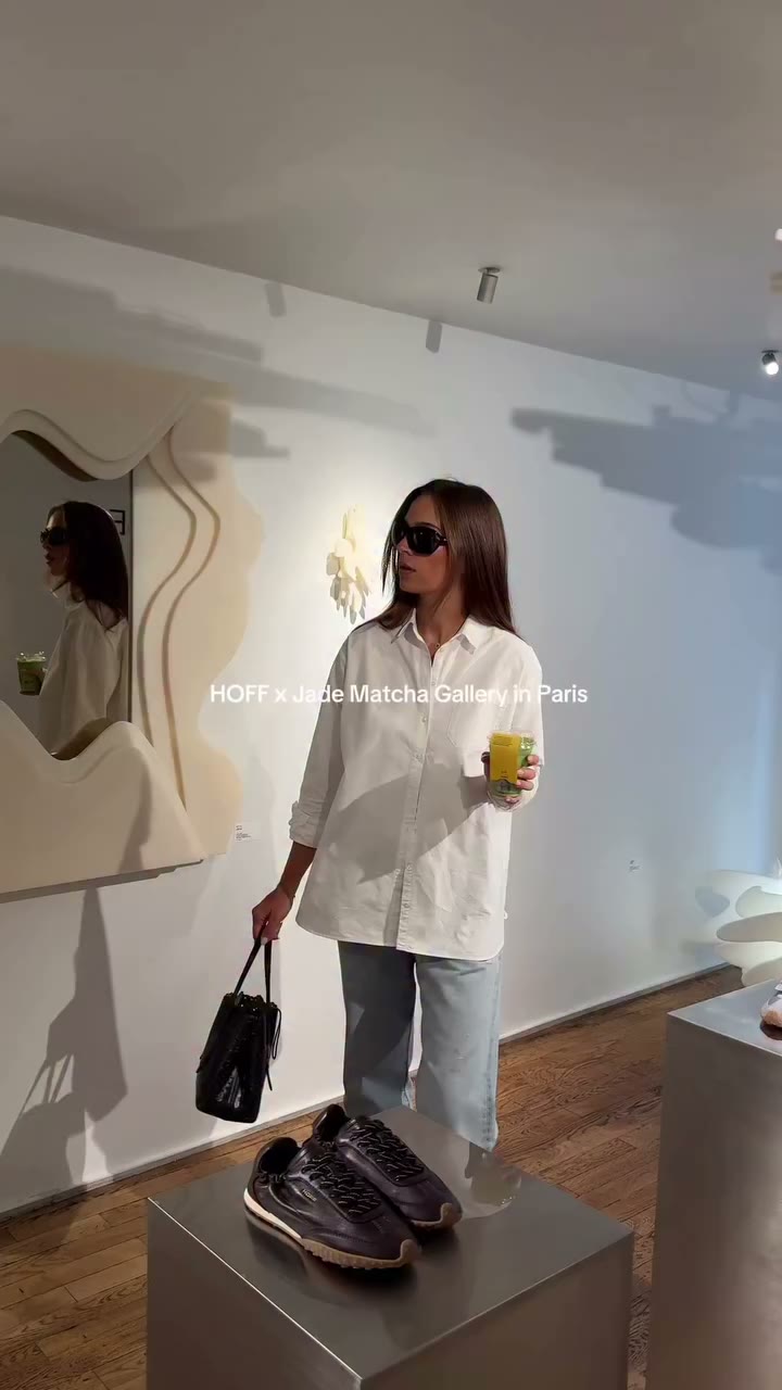 where fashion, design & matcha meet 🍵 @thehoffbrand x @jadematchagallery 36…