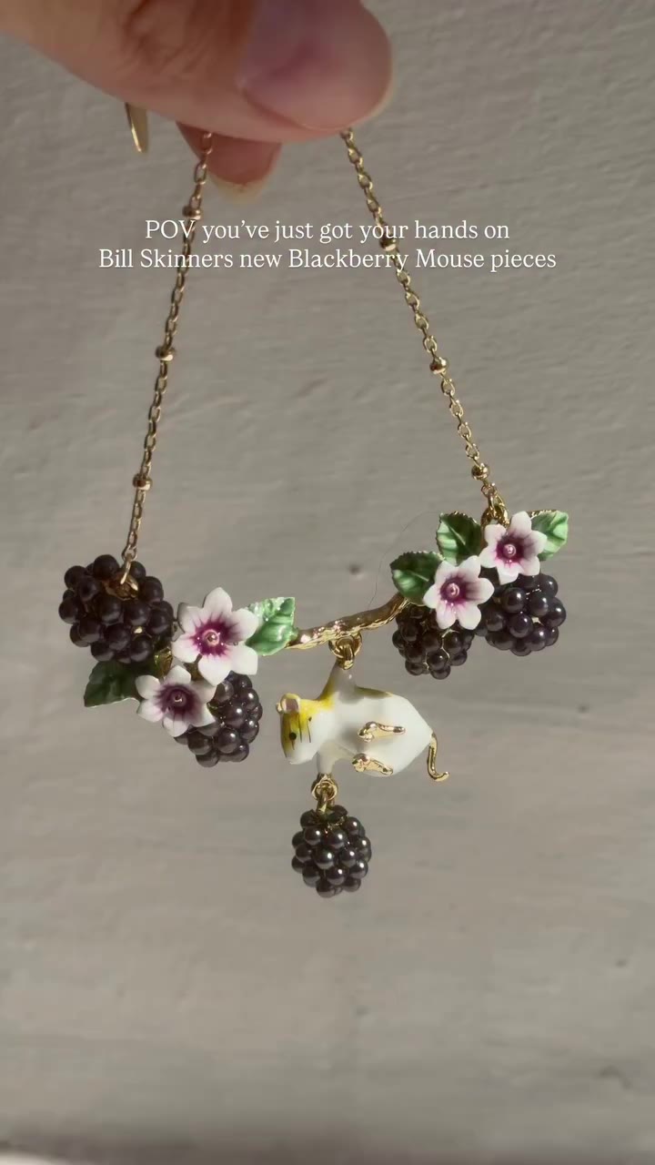 The Blackberry Mouse has been busy… 🐭 Tangled brambles, juicy blackberries…