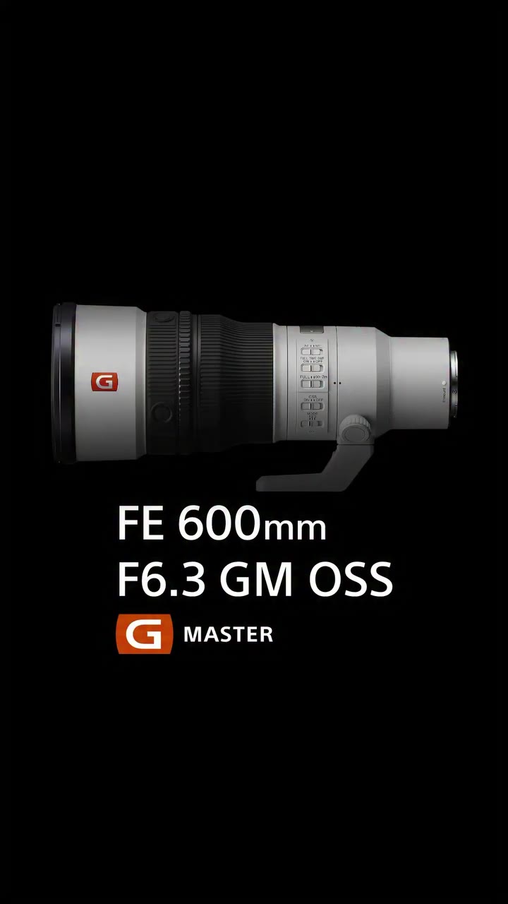 Go longer. Go lighter. Get closer to the action. Introducing the NEW Sony…