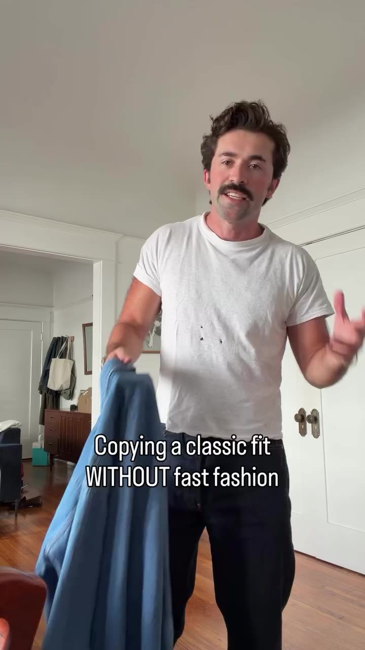 Vintage Wrangler shirt off @ebay got me copying Selleck