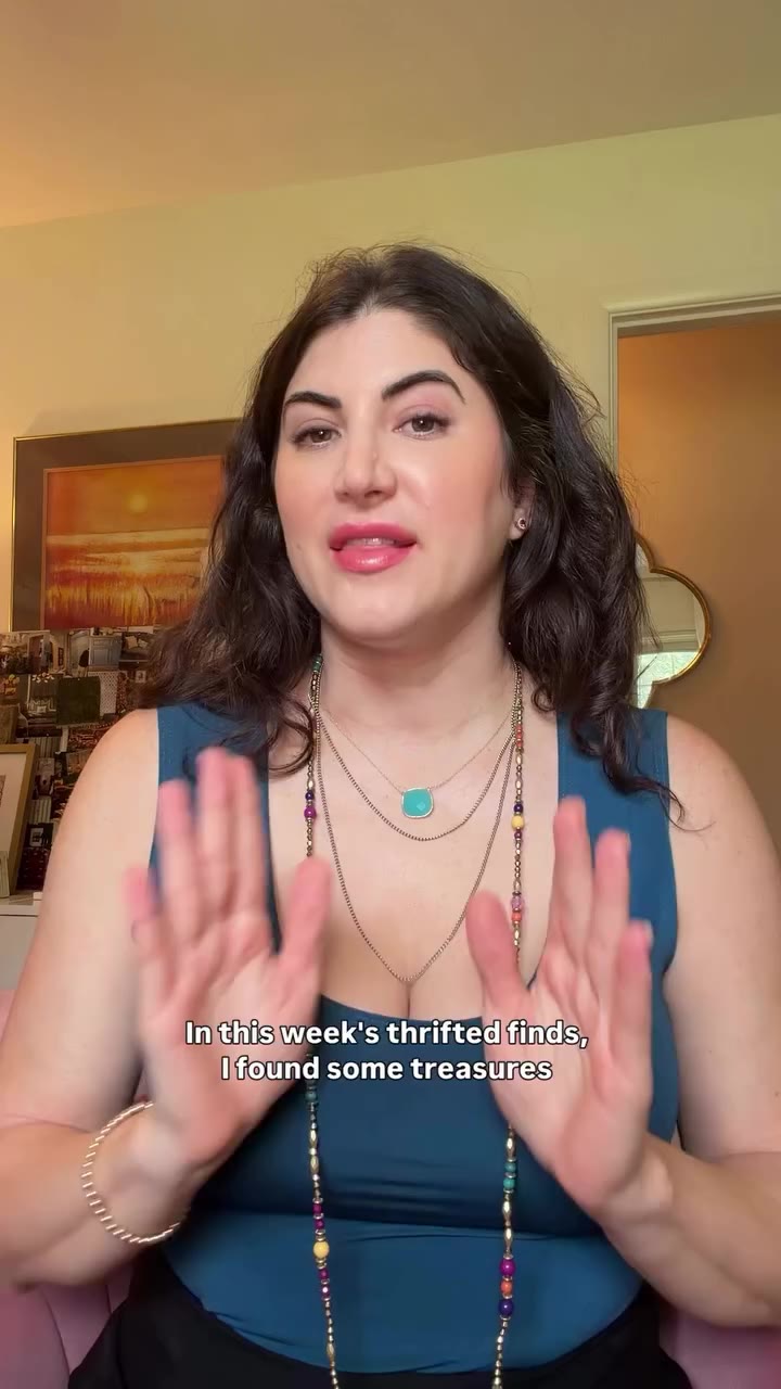 Thrifted Finds and How to Style Them: Episode 2 Sharing what I thrifted and…