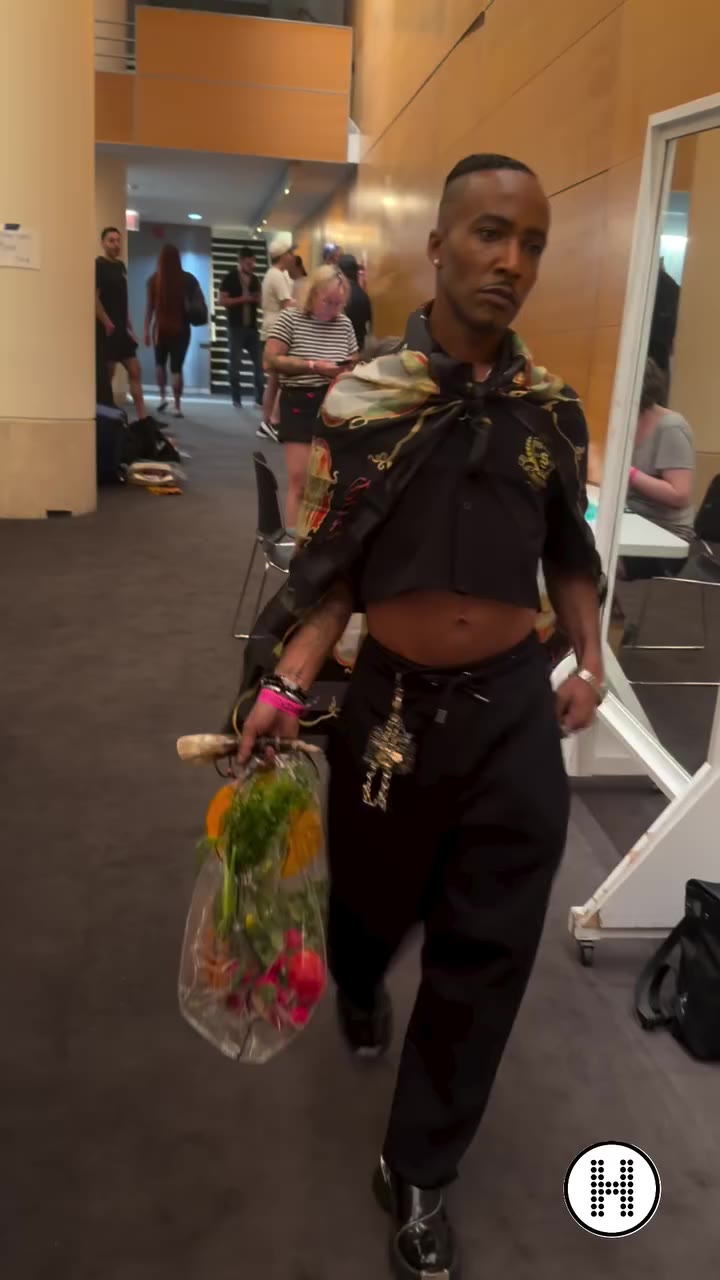 A bit of the #bts from @dapperq Legacy Fashion Show.