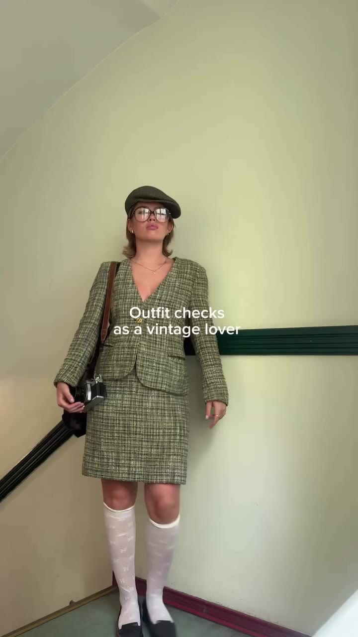 dressed like ur grandma (or grandpa) <3 #vintage #fashion #ootd