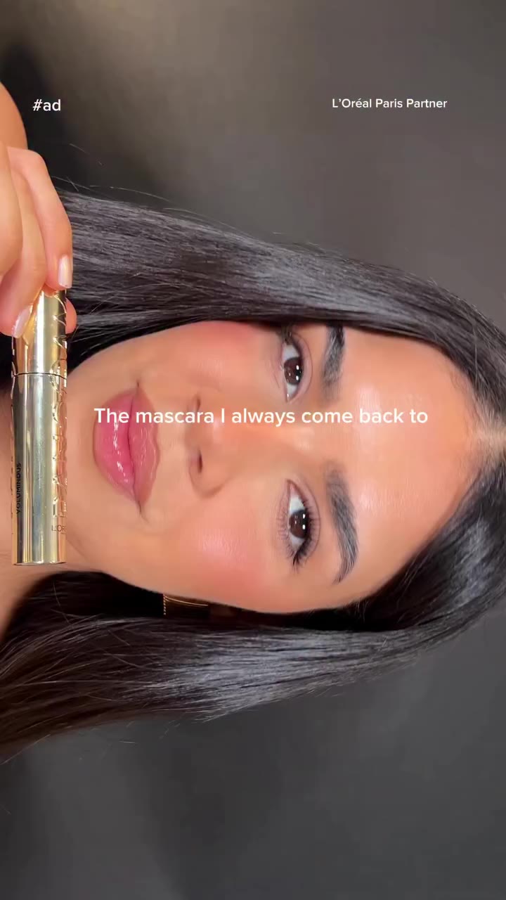 #ad #LorealParisPartner The mascara that never leaves my routine! @lorealparis…