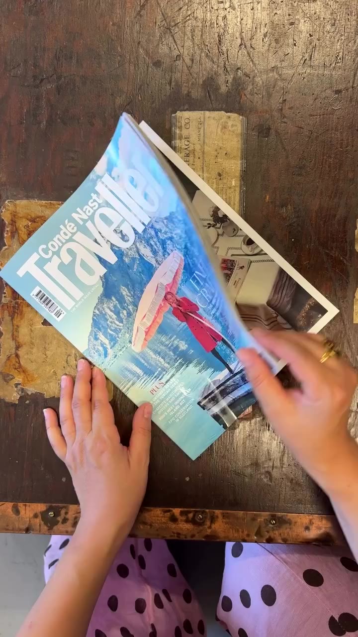 A little print moment with @condenasttraveller ~ Spot the pieces you love.