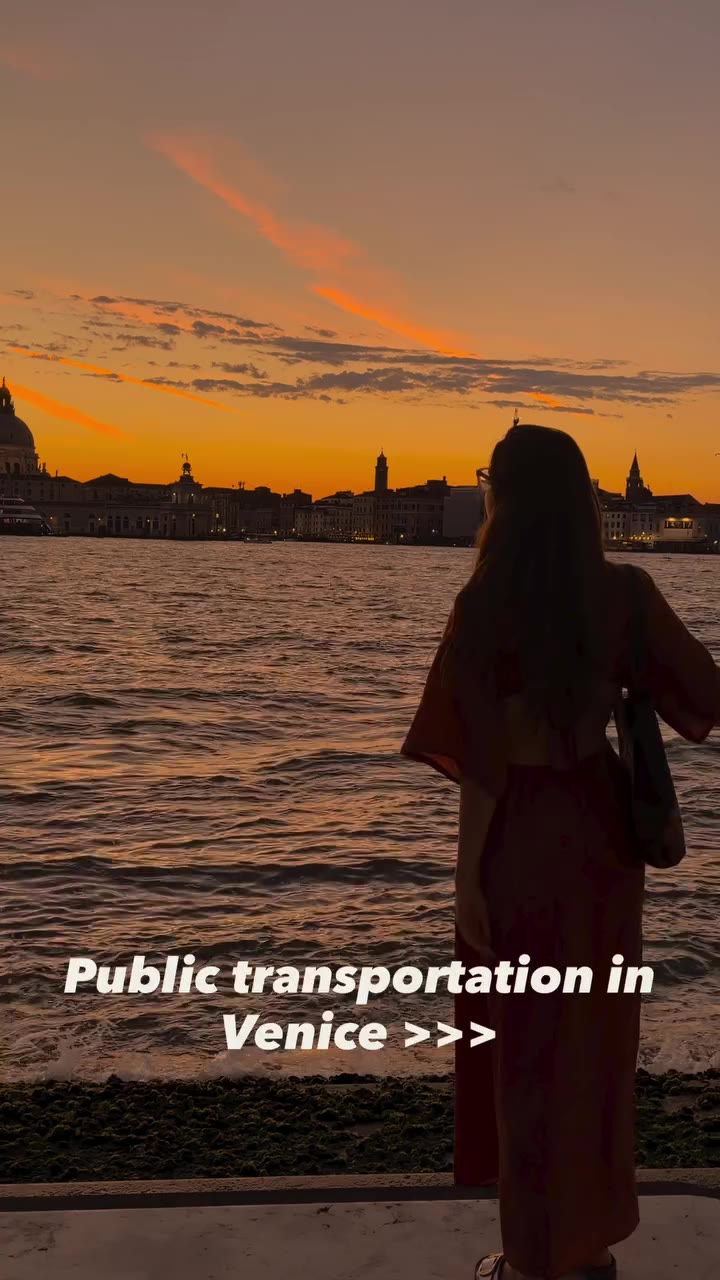The only public transportation on Venice 🚤. Do I even need to make a…
