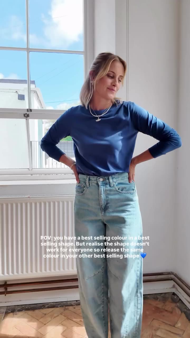 Make sense?! Audrey in French Navy dropping 25.09.26