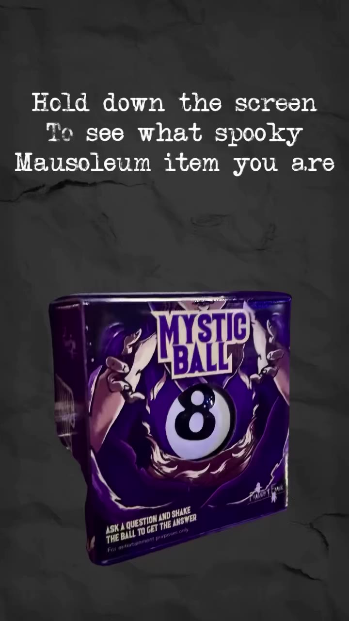 There are all sorts of fun finds hiding in the mausoleum… 👀🪦✨ Hold down the…