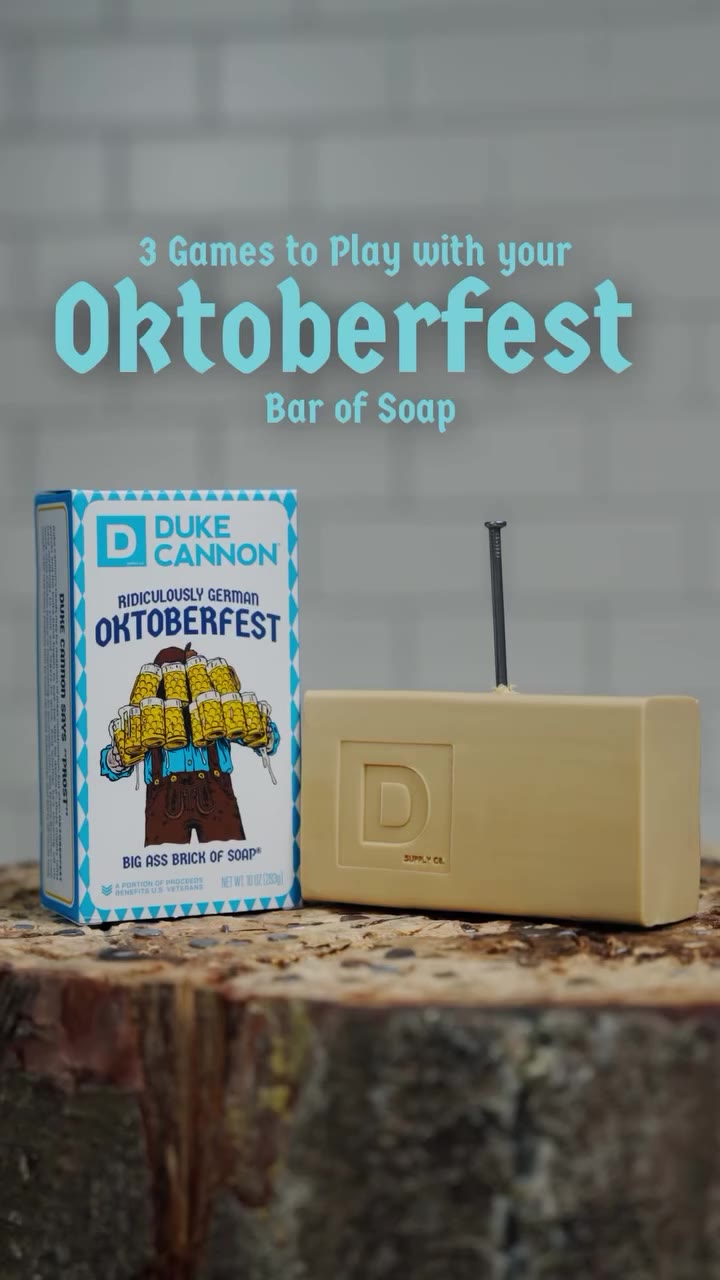This fall, take your showers the festival way: with great-smelling soap. New…