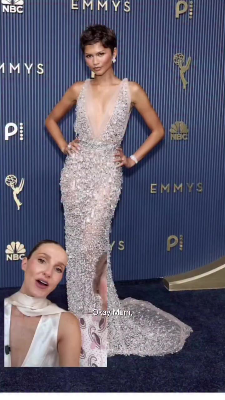 Mum’s back in the fashion critic’s chair 😂 Who nailed the Emmys red carpet……