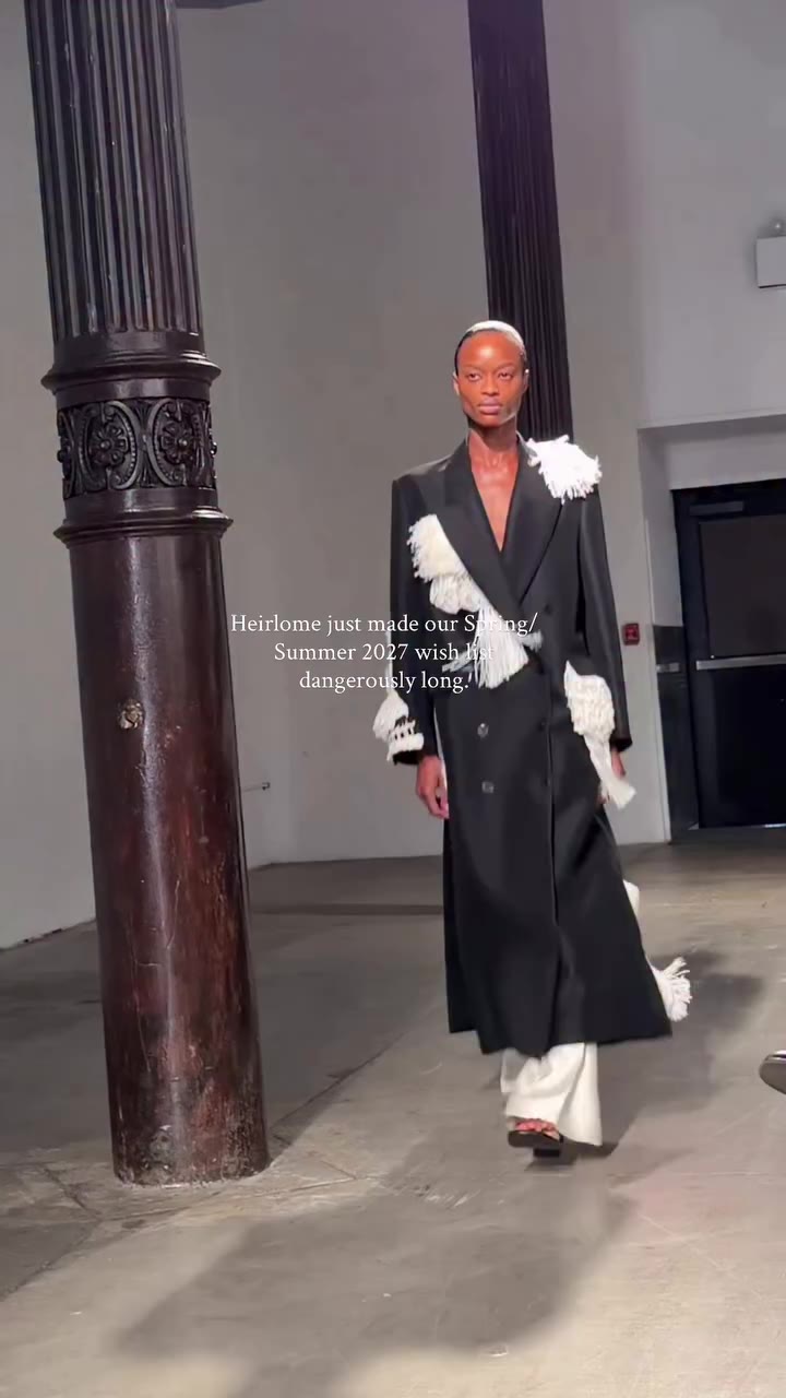 We need it all... @heirlome bravo #nyfw #hierlome #dailyfrontrow