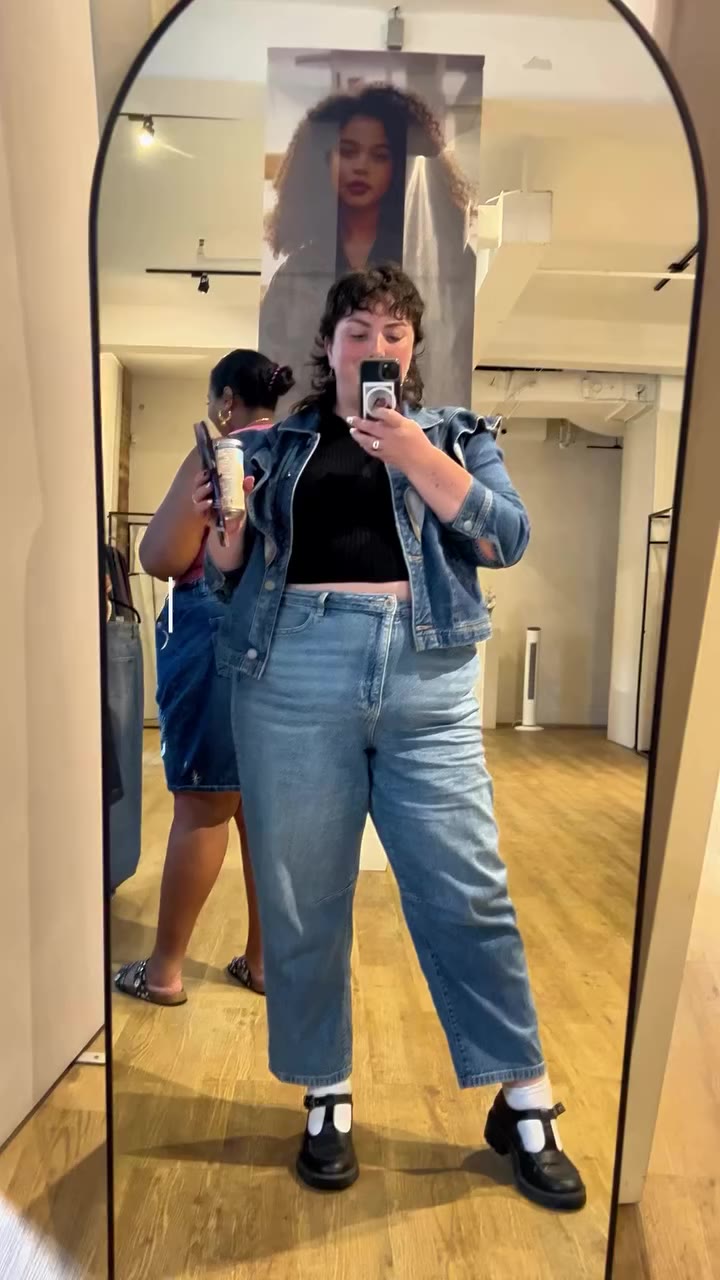 It makes a world of difference trying on clothes that were made for plus size…