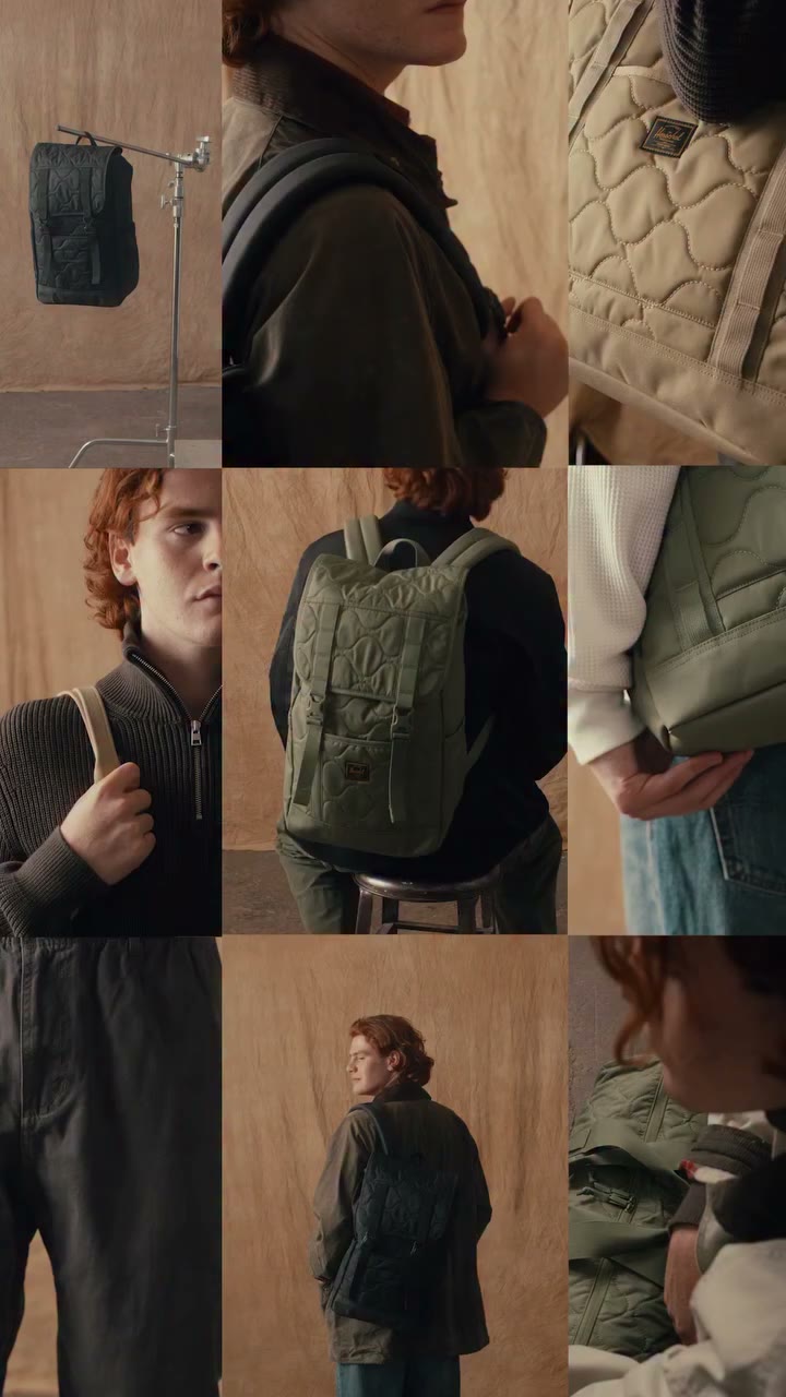 Reintroducing the Quilted Capsule. Now available in tonal Khaki, Black and…