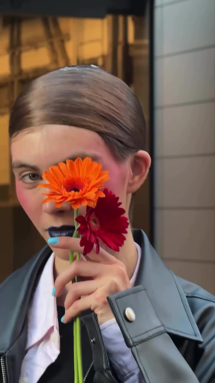 Who was in beauty for @thombrowne ?! Sharp tailoring, slick hair, and a lip…