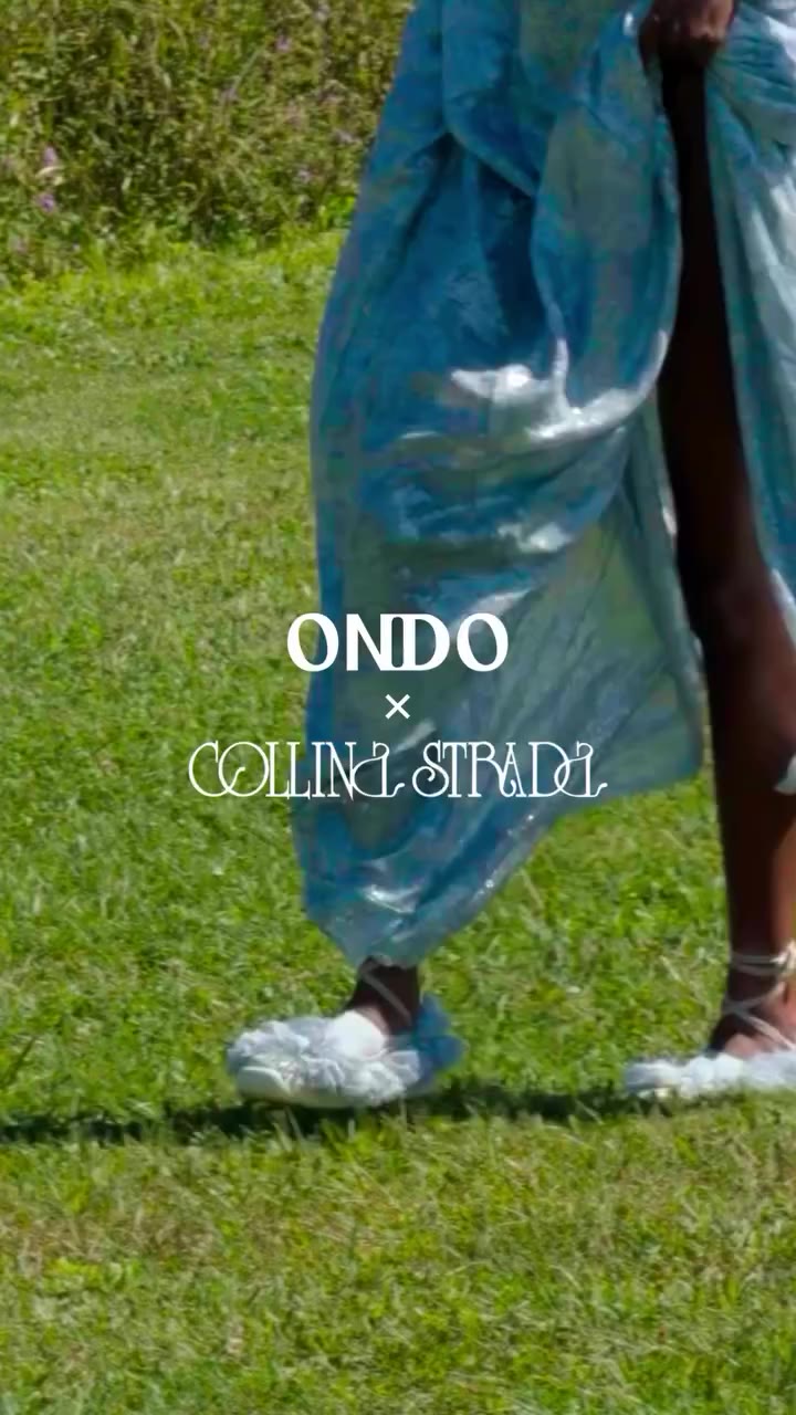 Runway debut. ONDO walks in @collinastrada SS27 Detour at Storm King Art…