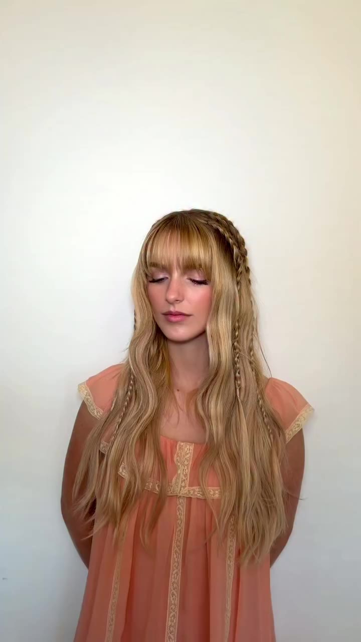 today with @mckennagraceful 🪽 hair: @glencocoforhair makeup…