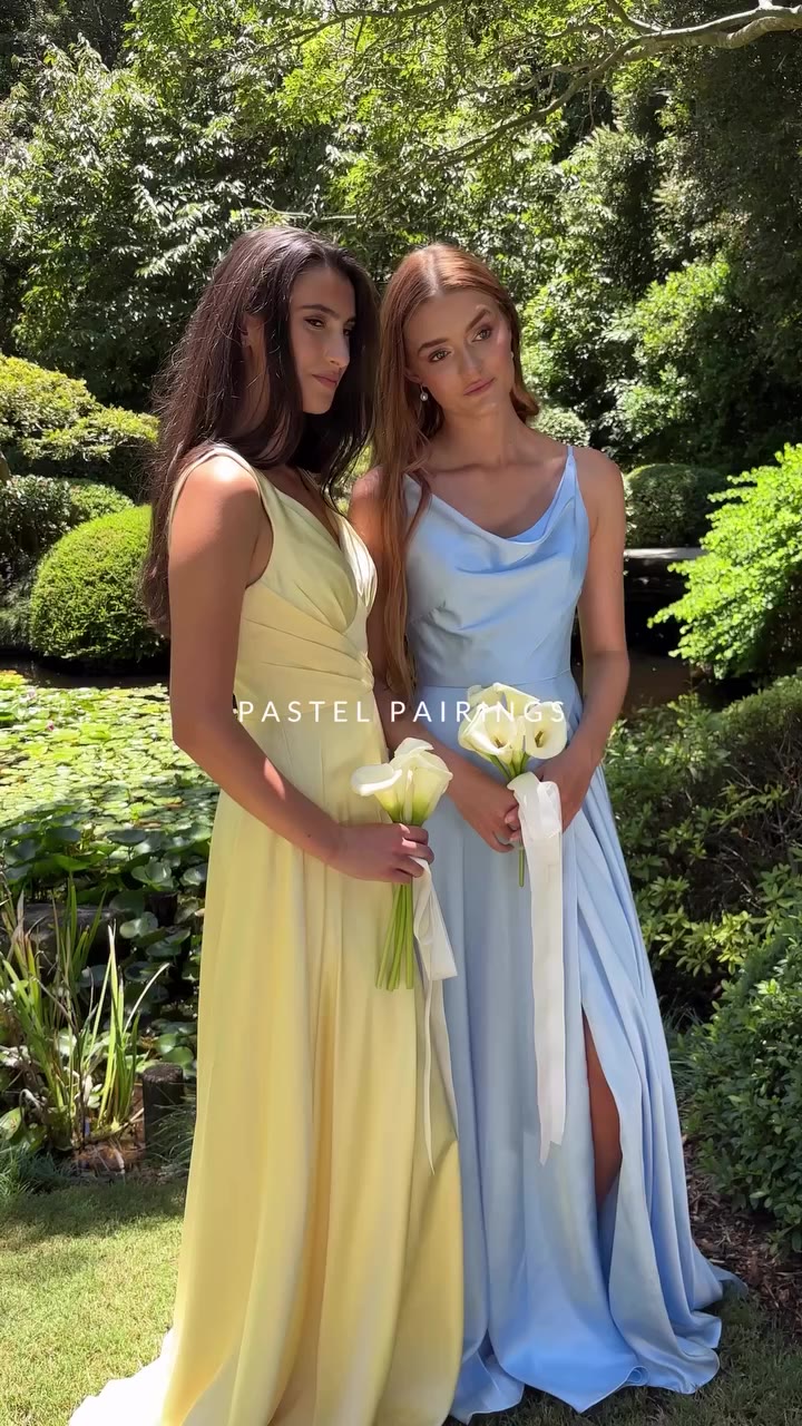 dreamy colour pairings made for your bridal party, giving every bridesmaid a…