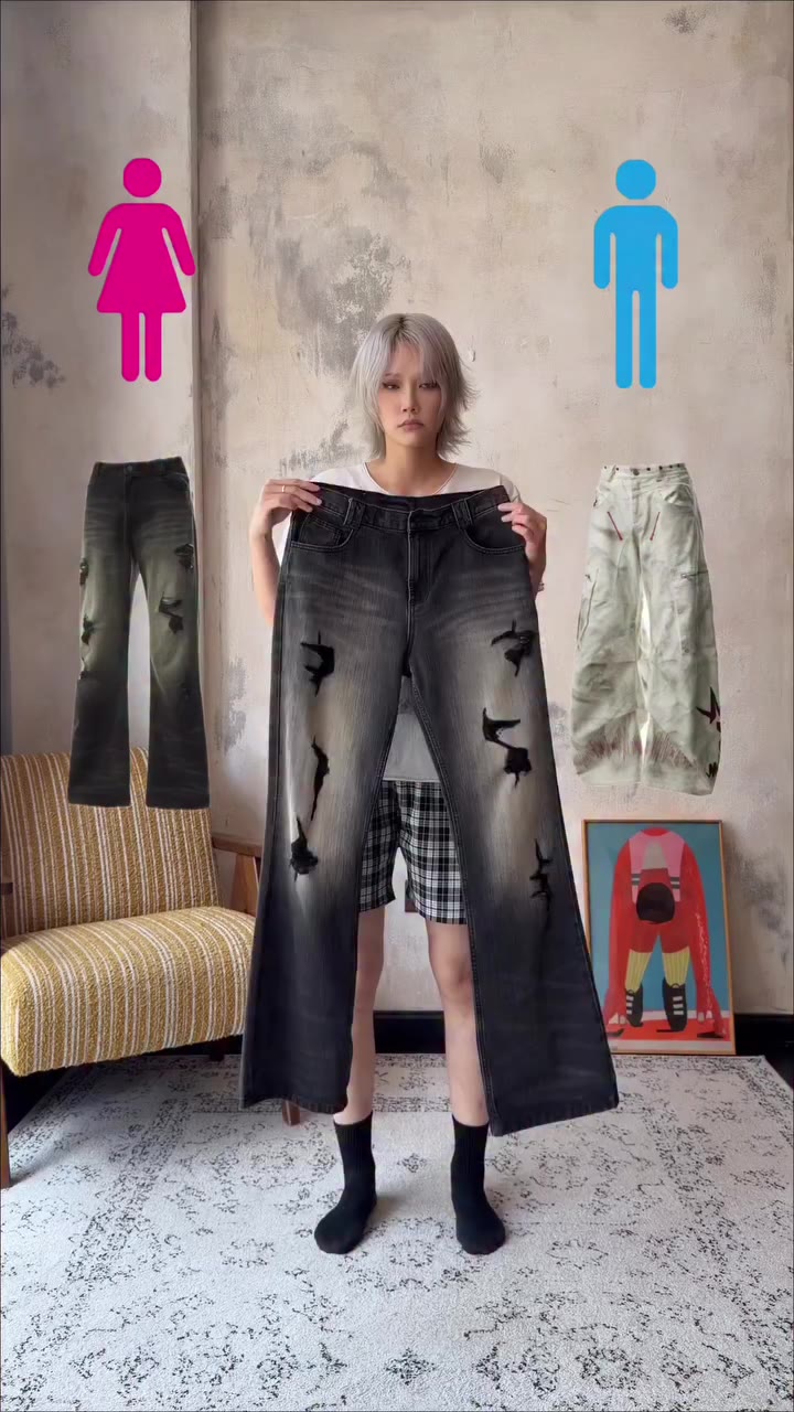 She made Overall Jeans her own. Now available online. #emobrother…