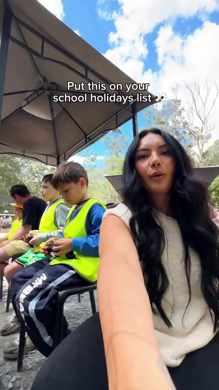 PSA: I may have found your next school holiday activity 👀 The kids absolutely…