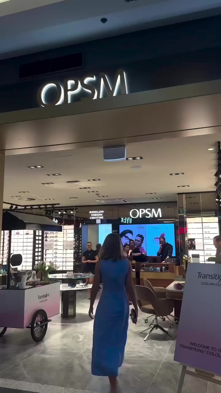 Today @opsm’s Colour Transition Lenses Event 😎✨ Protect your eyes in style…