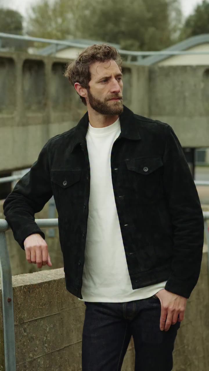 ROUGHNECK TRUCKER JACKET 🇬🇧 OUT NOW - #roughoutleather #ruggedgoods…