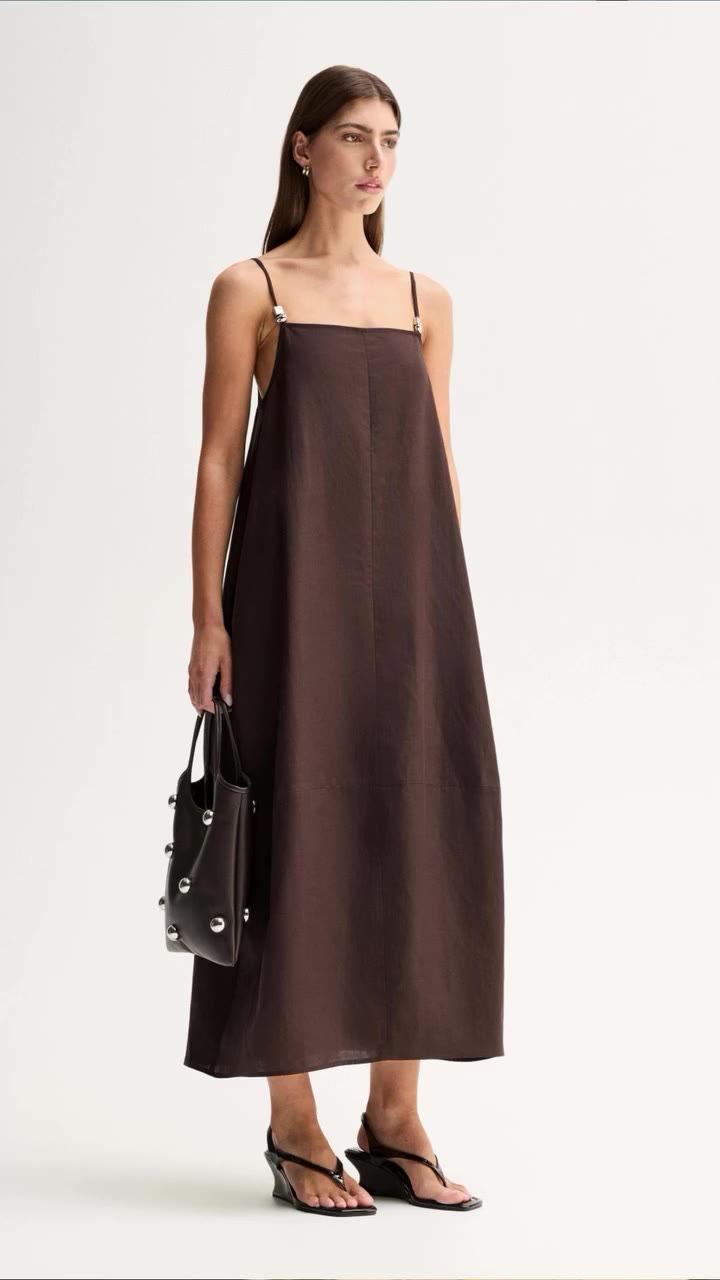 Chrome Accents ~ Carlo Maxi Dress