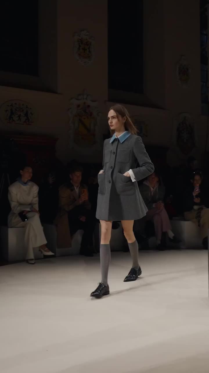Autumn/Winter 2026 KENT&CURWEN Look 16. #kentandcurwen Video: @tayo.rap
