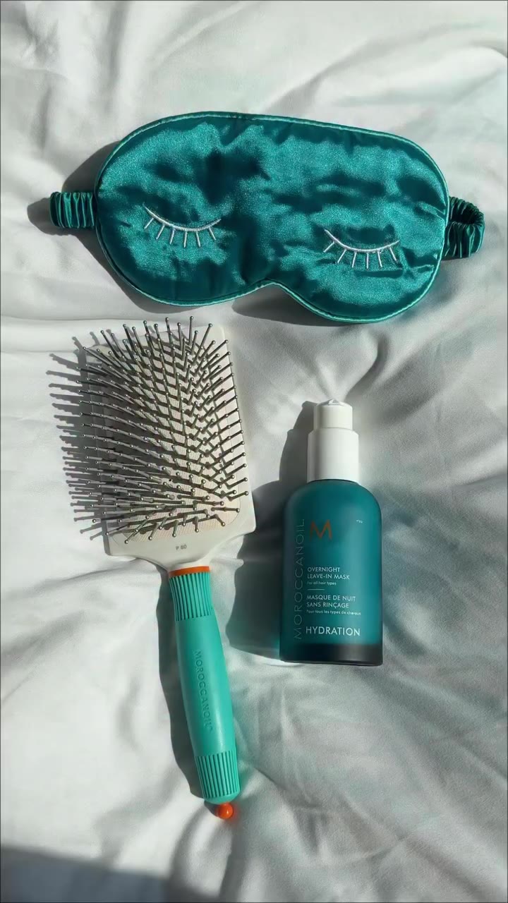 NEW Overnight Leave-In Mask combines argan oil, hyaluronic acid and vegan…