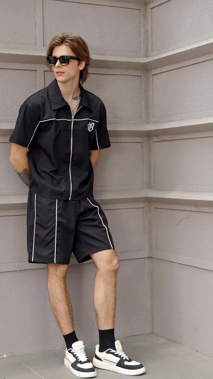 The black set that owns the block and the after-party. Your new night-out set…