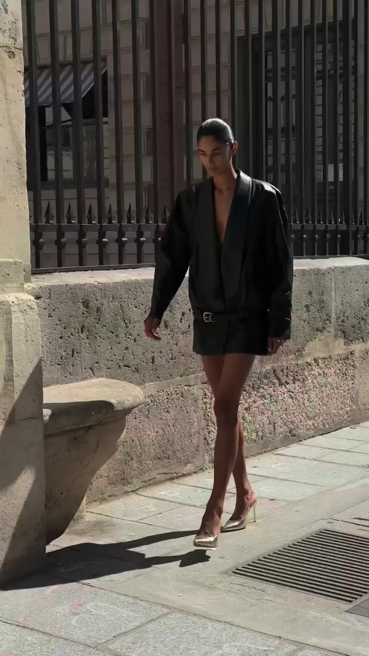 The golden hour is now. #CharlizePump