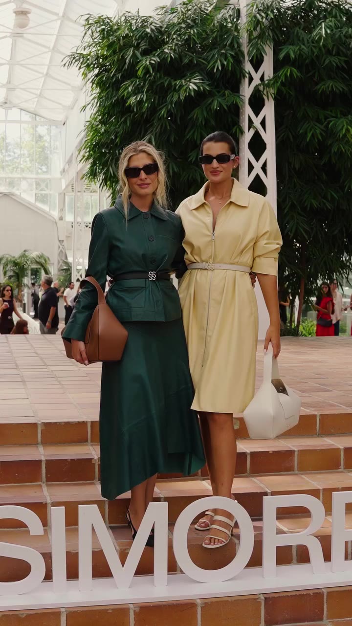 Algunas de las miradas que acompañaron a FOLD IN en MBFW Madrid.