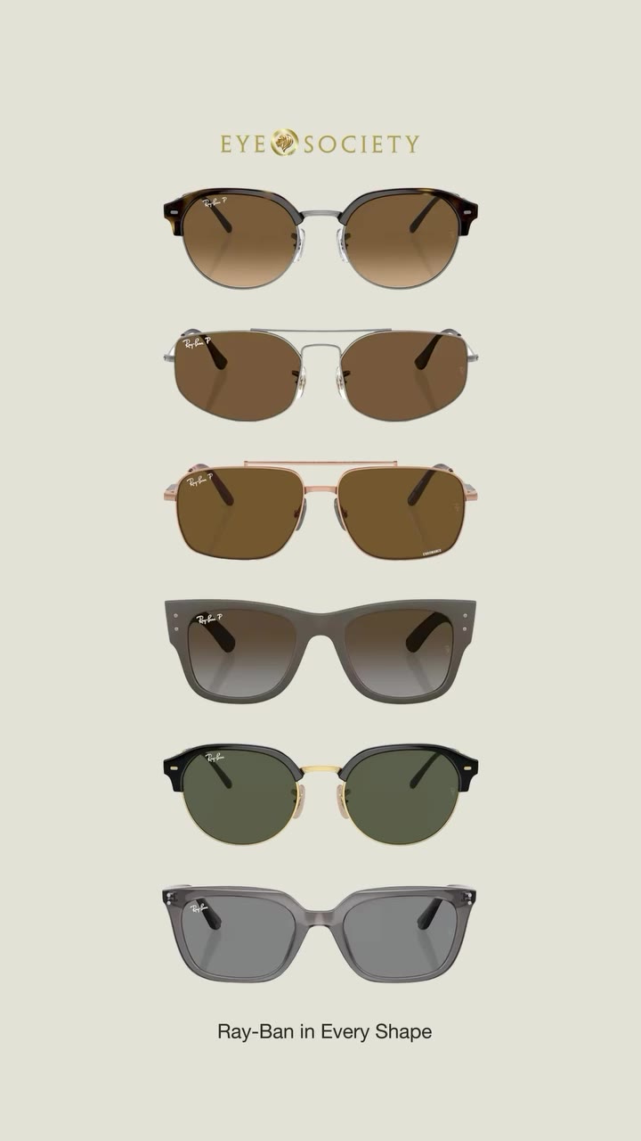 One Ray-Ban is never enough. 🕶️ From bold to classic, find the shape that…