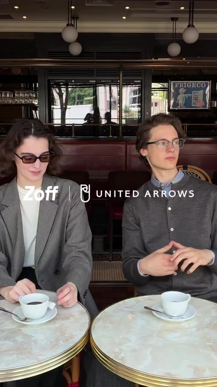 Zoff｜UNITED ARROWS 上質なスタイルは、目元から。 軽やかなかけ心地、上質な素材、洗練されたデザイン。…