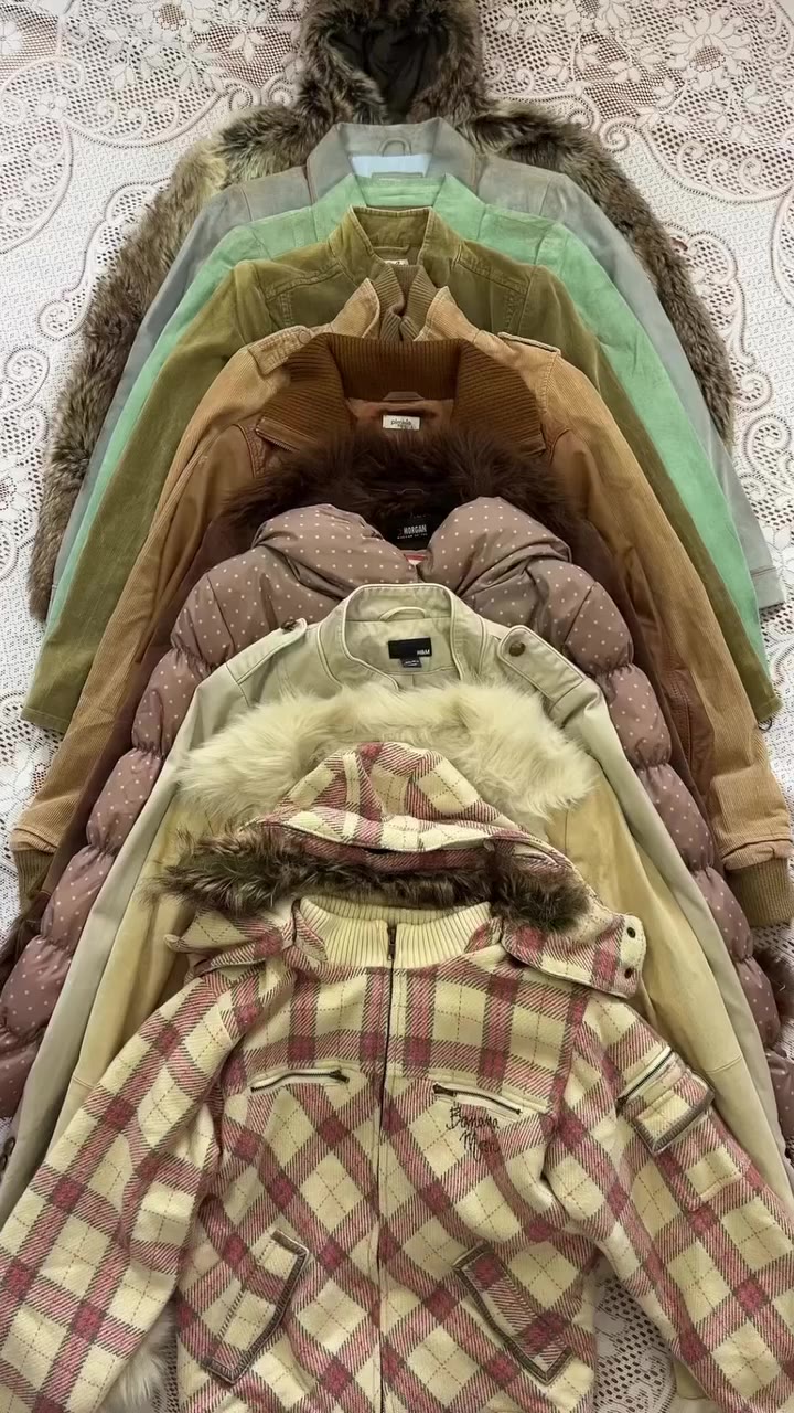 dream jacket haul 🤍 one in every colour is essential x #thrifthaul…