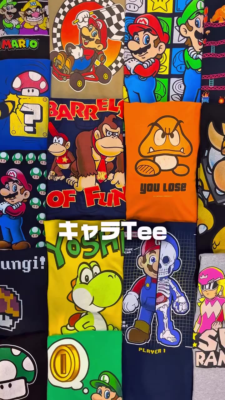 原宿でNintendo Character Tee選ぶなら ''VINTAGE ON THE PLANET'' @vintage_on_the_planet…