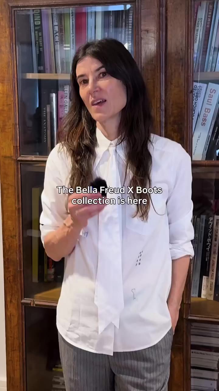 Bella Freud X Boots⁠ ⁠ A collection of timeless beauty and lifestyle staples…