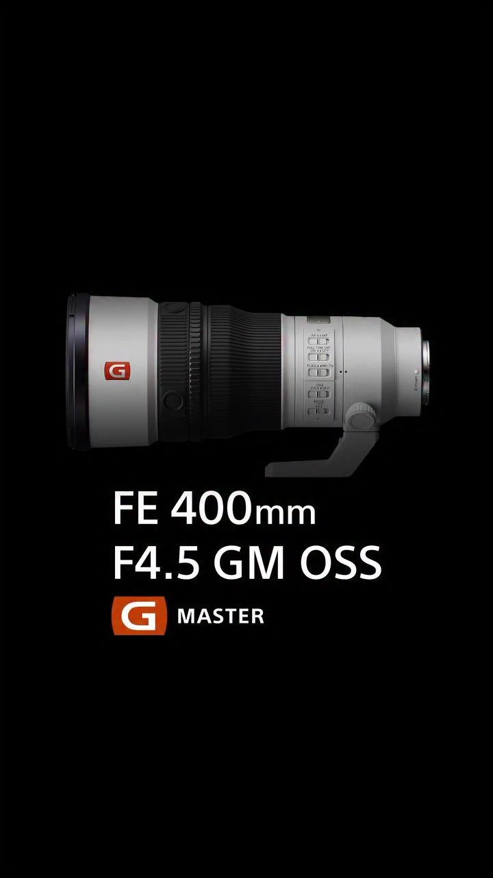 Perkenalkan lensa terbaru Sony, FE 400mm F4.5 GM OSS. Dirancang untuk…