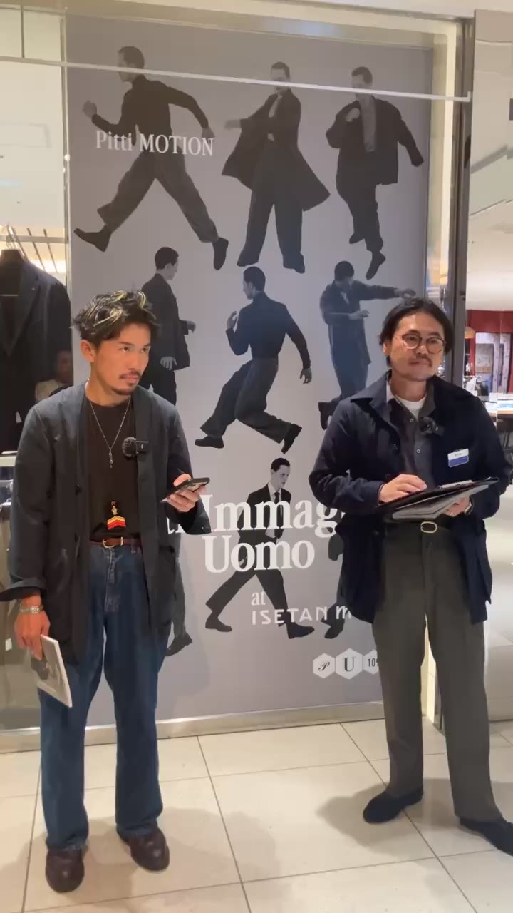 伊勢丹メンズのシーズンカタログ ジェントルマンクロージング＆アクセサリーの26年秋冬おすすめアイテムについて、インスタグラムライブにてご紹介いたしました。