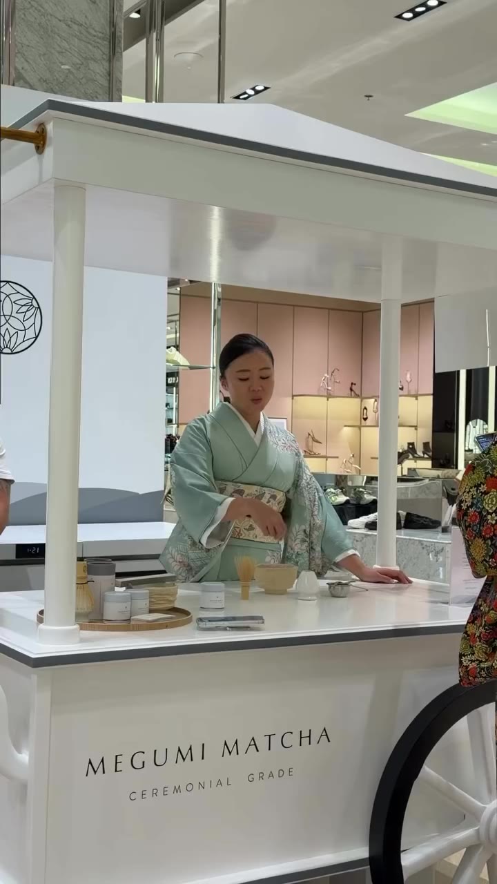POURED TO PERFECTION: 🍵 A matcha moment Rie Shibata, founder of…