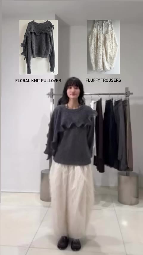 @frangant_official 【IG LIVE#1】 ◼︎Tops Floral Knit Pullover / Knit Pullover…