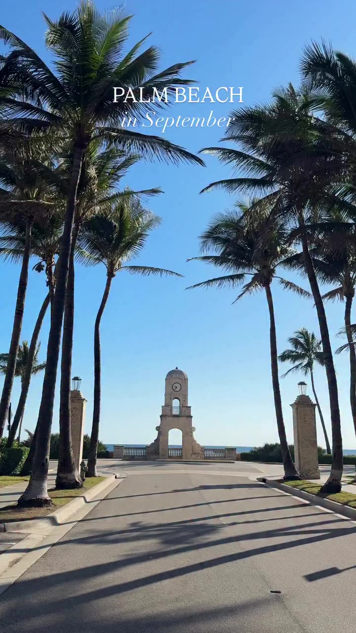 Palm Beach in September 🌊🌴 #palmbeach #september