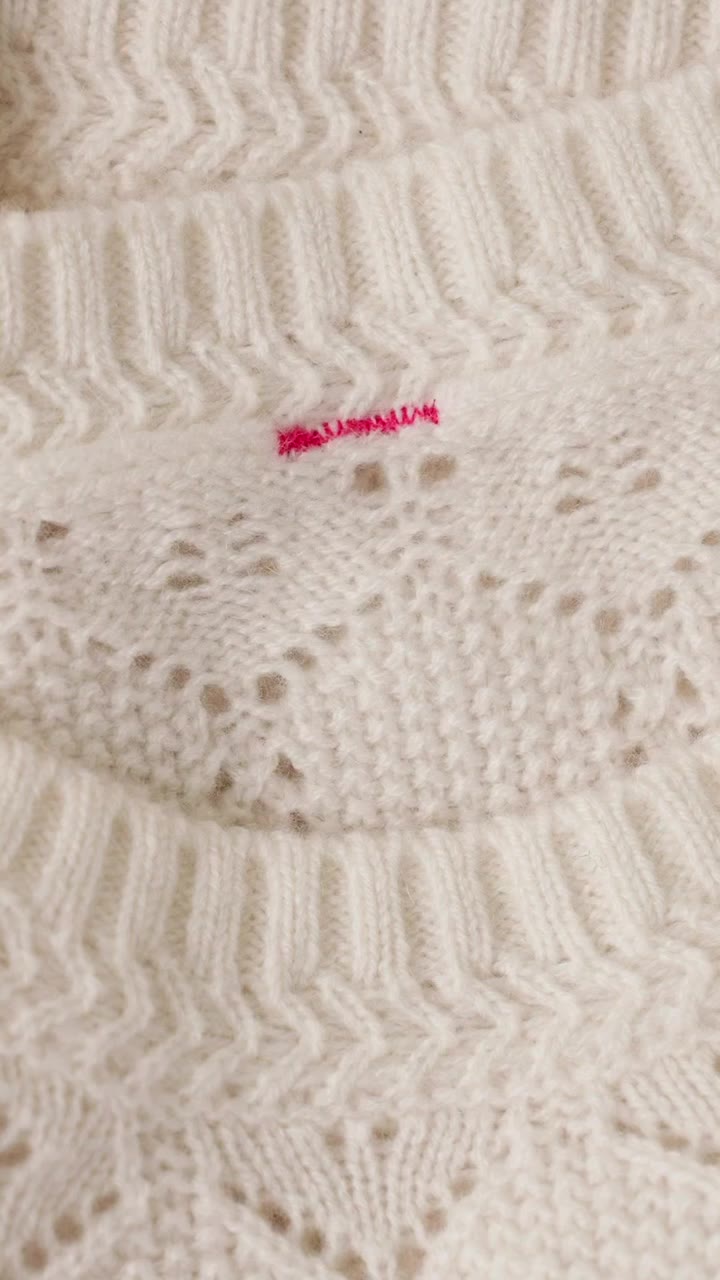 A closer look at the details. Openwork knits, considered textures and natural…