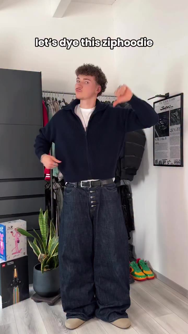 how to dye clothes _ #dye #dyeing #tutorial #fashioninstagram #streetwear