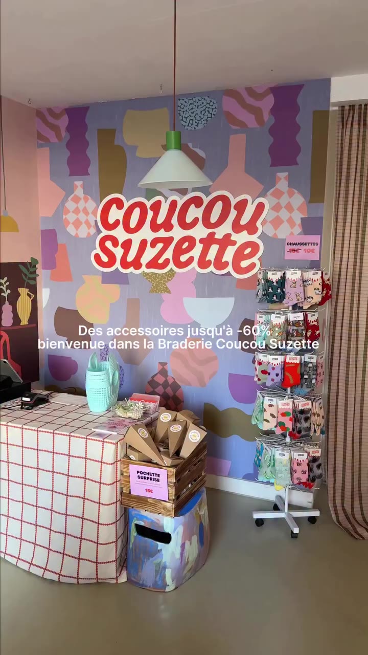 C’est partiiiii ! 🎉 La toute première braderie Coucou Suzette ouvre ses…