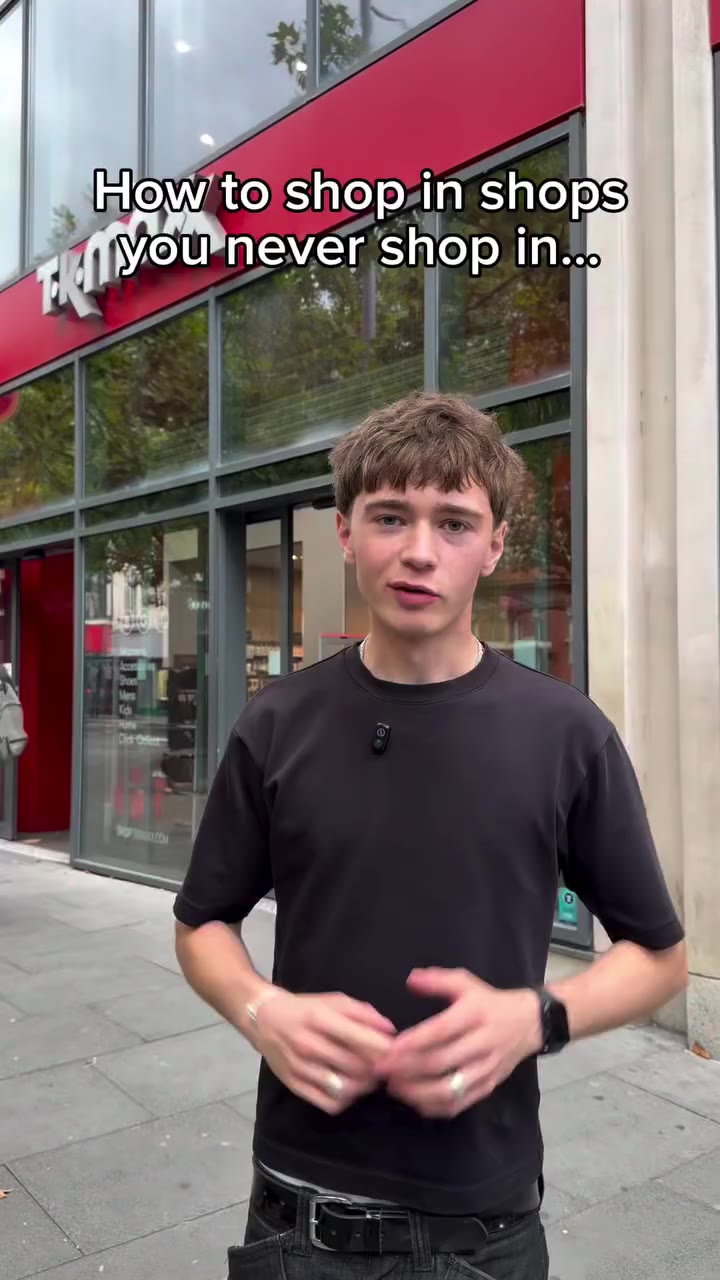 How to shop in shops you never shop in… TKMAXX #streetwear #ukstreetwear #swag…