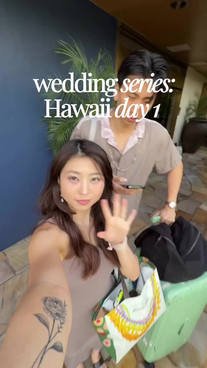 Hawaii day one! lmk if we like this wedding series! Any comments about where I…