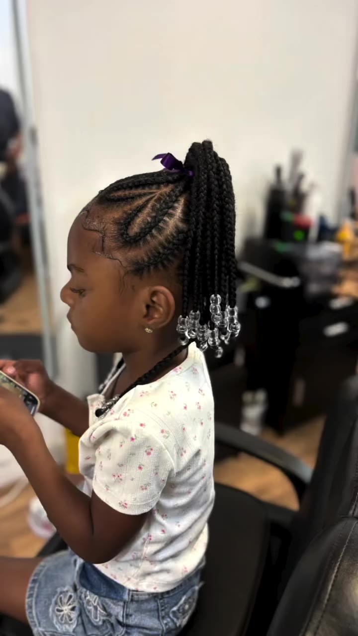 It’s me and my Amaya Pie Baby… for the past two years we’ve been on great hair…